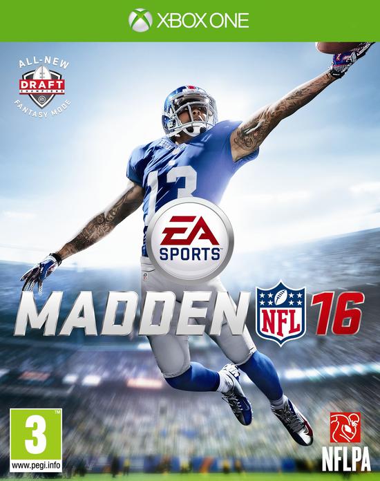 Cover: zeigt einen American Football Spieler, der einen Pass aus der Luft abfängt.