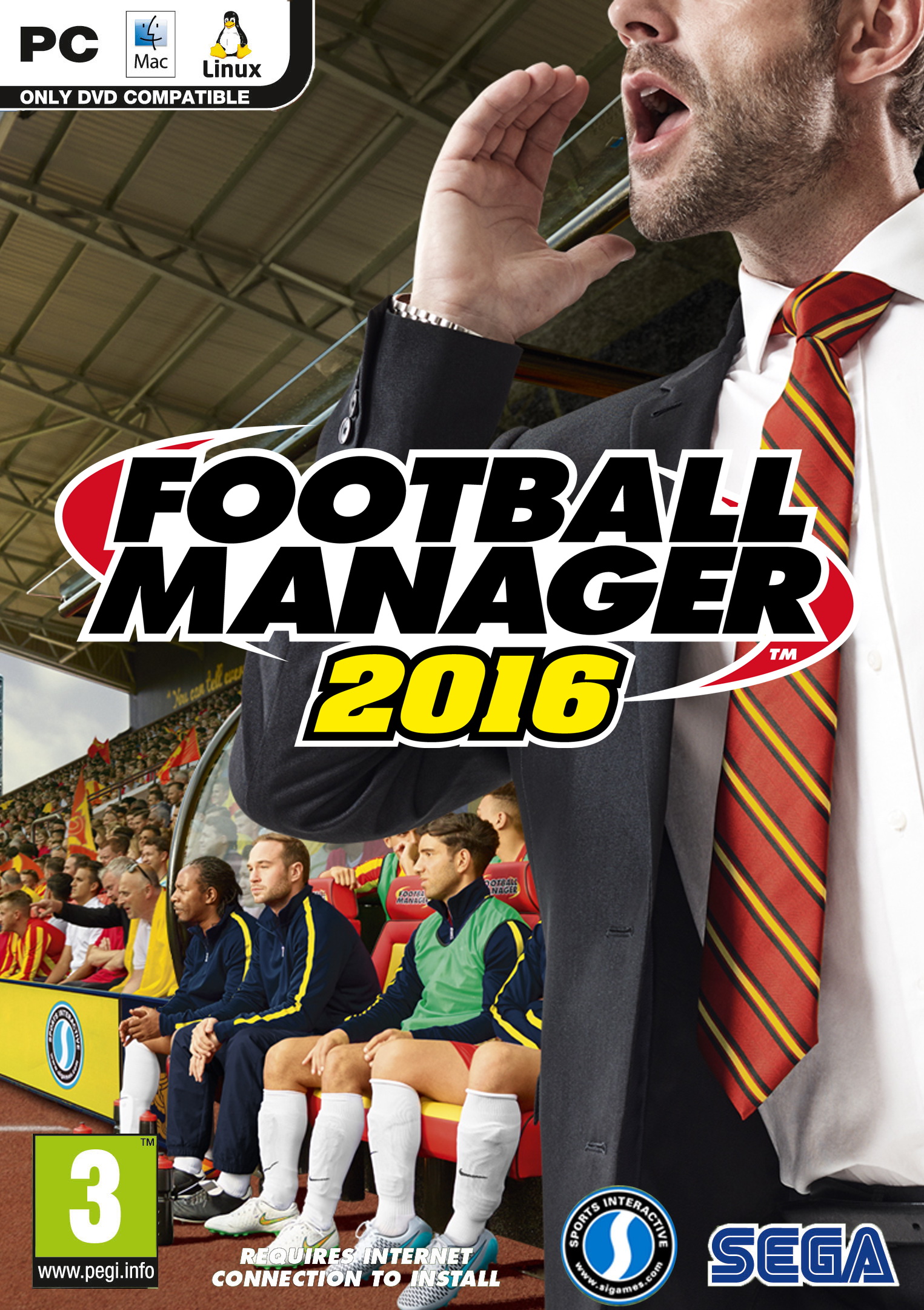 Cover: Ein Fußballtrainer vor der Reservebank am Spielfeldrand ruft den Spielern zu.