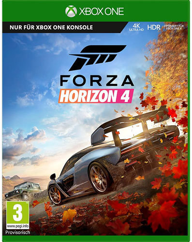 Packshot des Spiels Forza Horizon 4