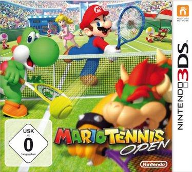 Das Coverbild zeigt Mario und seine Freunde beim Tennis spielen.