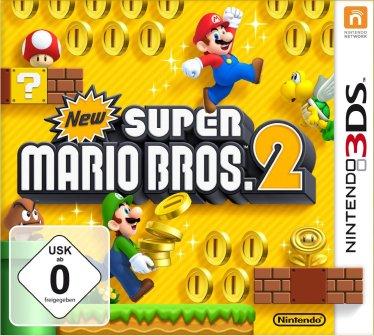 Das Coverbild zeigt die Hauptcharaktere Mario und Luigi beim Münzensammeln.