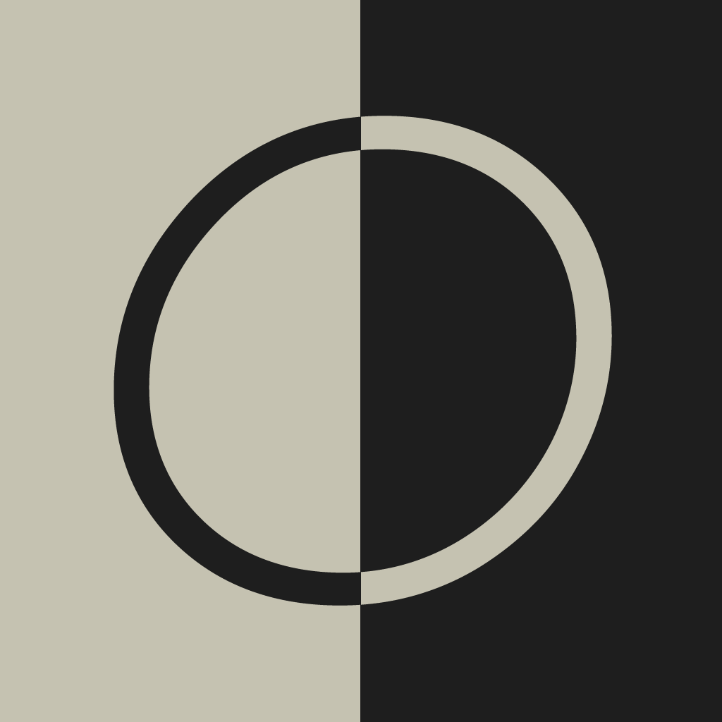 Cover: schwarz grauer Kreis auf schwarz grauen Untergrund