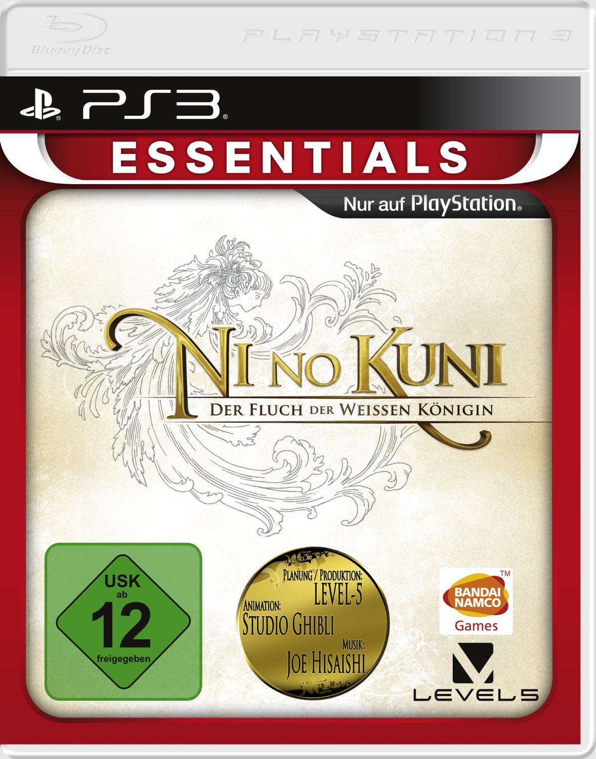 Cover des Spieles mit dem Schriftzug Ni No Kuni