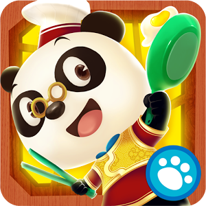 Cover: Ein kochender Panda mit Stäbchen und Pfanne