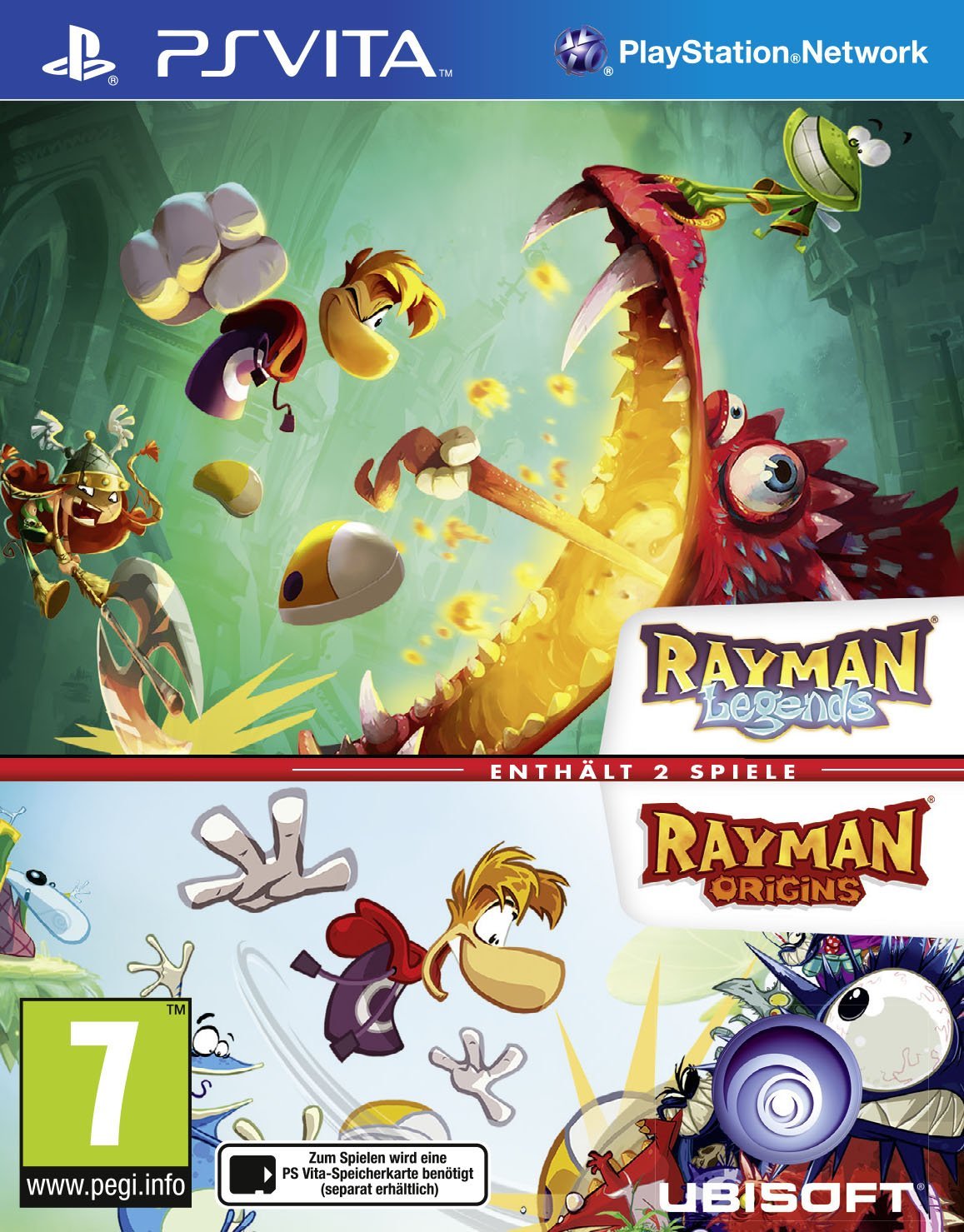 Cover: Boxart zeigt die Covers der beiden Spiele