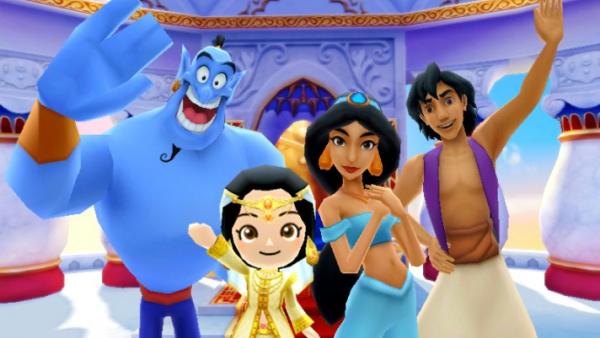 ein Avatar mit den Aladin Charakteren