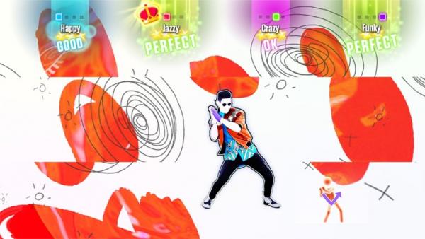 Screenshot: ein Mann tanzt