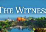 Cover: Ansicht einer kleinen Insel mit verschiedenen Pflanzen und diversen Gebäuden. Darüber steht in weißer Schrift "The Witness"