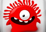 Symbol des Spiels mit einer roten lachenden Jelly-Figur