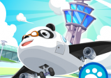 Cover: ein Flugzeug mit Panda-Gesicht