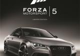Cover von Forza 5 mit schwarzem Audi (Covers unterscheiden sich in verschiedenen Ausgaben)